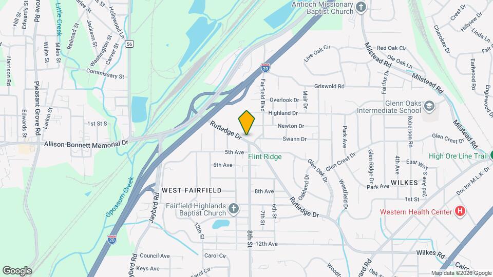 801 Rutledge Dr Map and Location Details