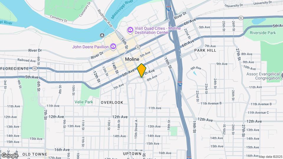 711 16th St Map and Location Details