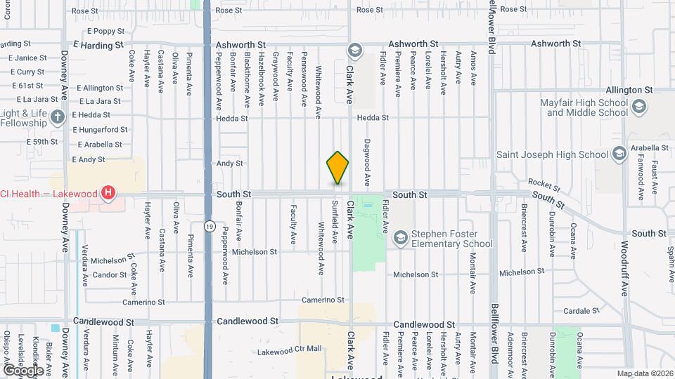 5031 South St Mapa y Detalles de la Ubicación