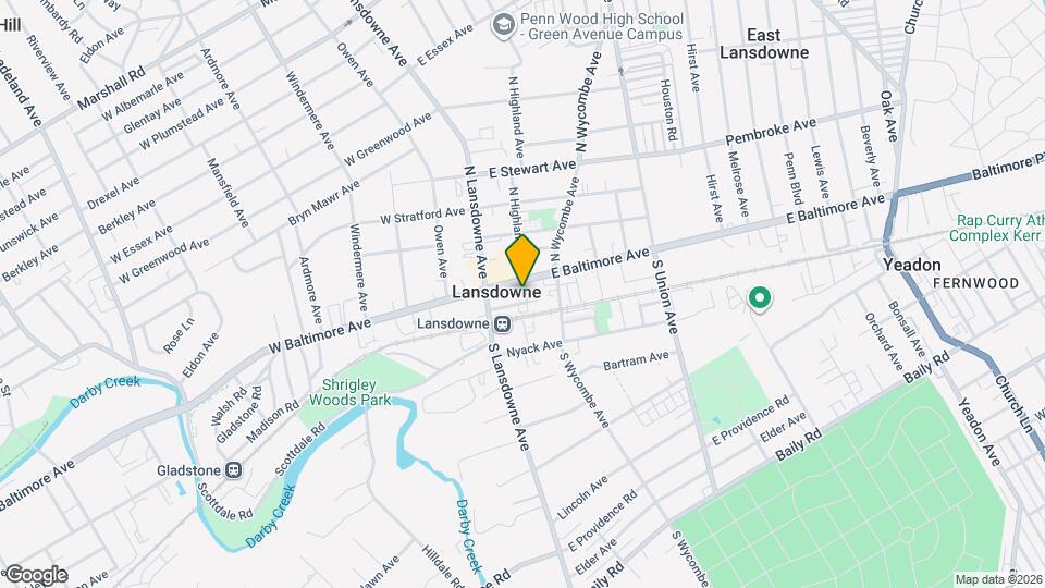 20 S Highland Ave Map and Location Details