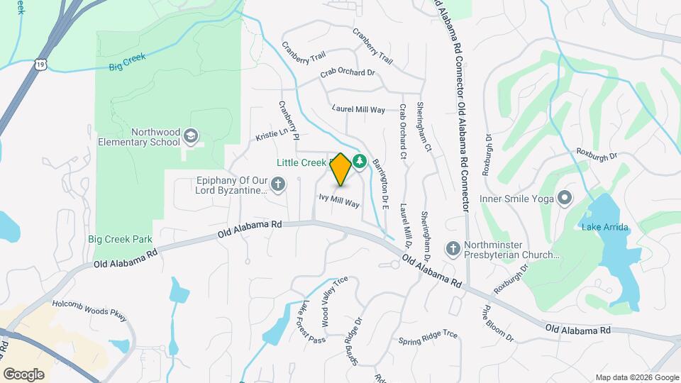 350 Ivy Mill Ct Map and Location Details