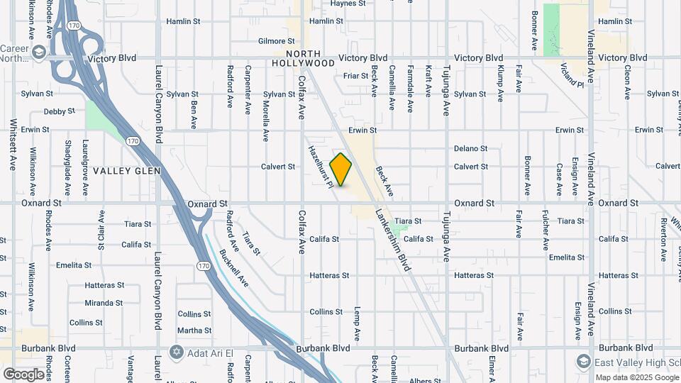 6018 Hazelhurst Pl Map and Location Details