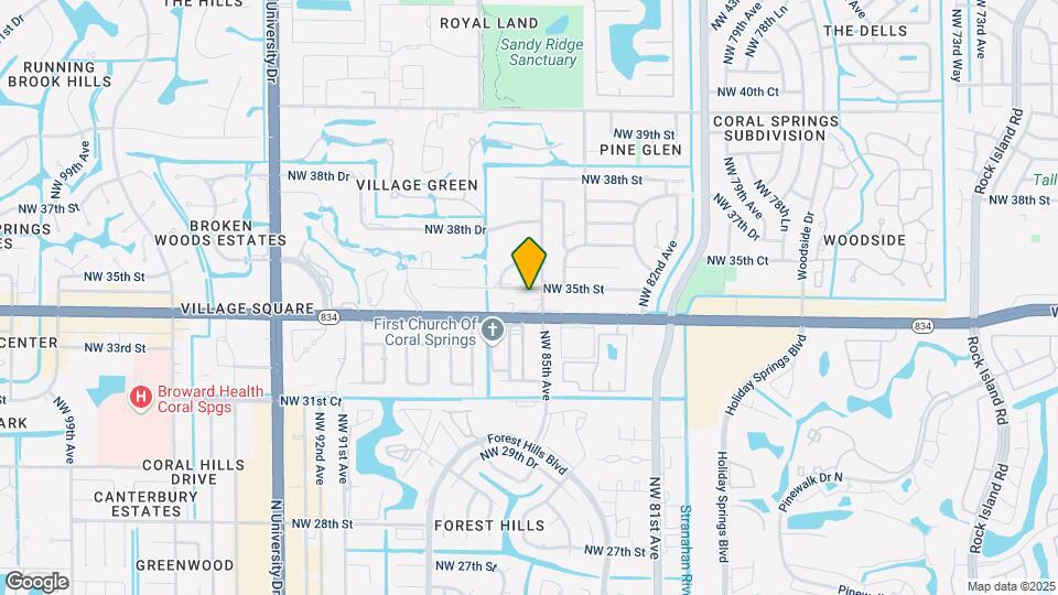 8502 NW 35th St Mapa y Detalles de la Ubicación