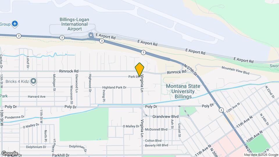 2726 Virginia Ln Map and Location Details