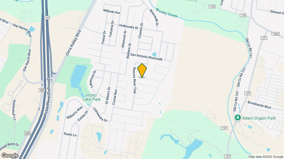 109 Sabine River Dr Map and Location Details