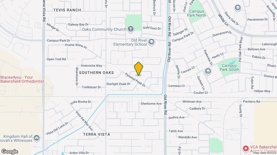 4511 Iron Mountain Ct Map and Location Details