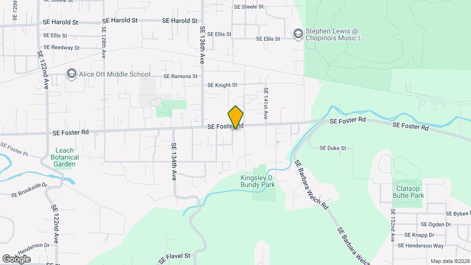 6416 SE 139th Ave Map and Location Details