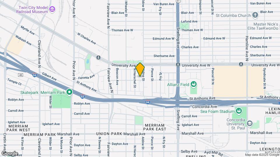 1709 Shields Ave Map and Location Details