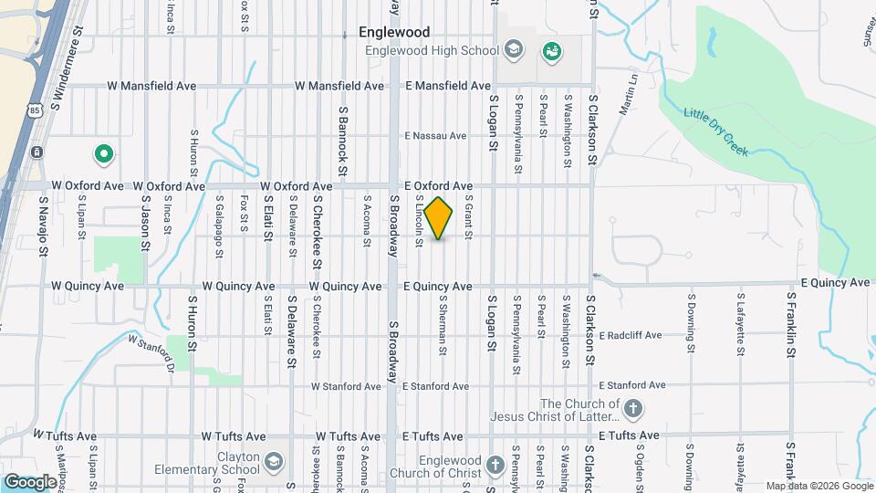 4217 S Sherman St Map and Location Details