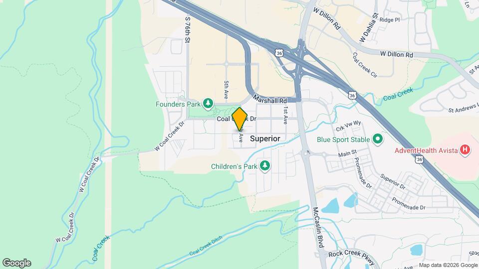 402 W William St Map and Location Details