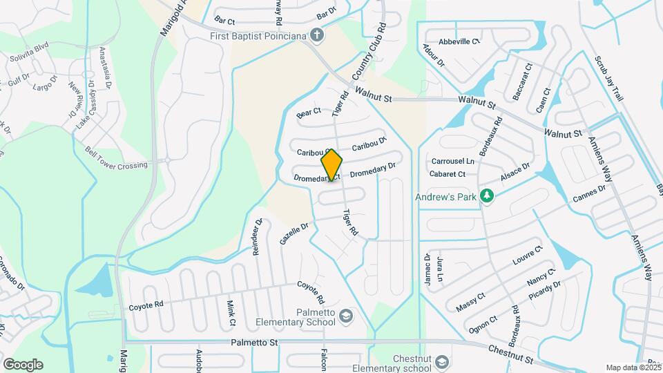 605 Fisher Ct Map and Location Details