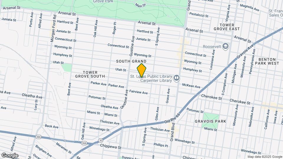 3841 McDonald Ave Map and Location Details