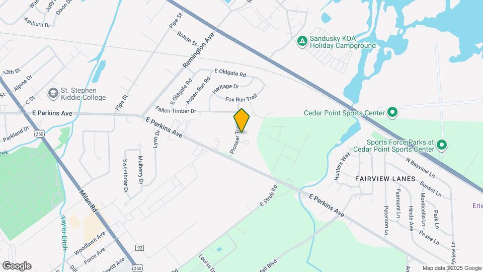 2612 Pioneer Trl Map and Location Details