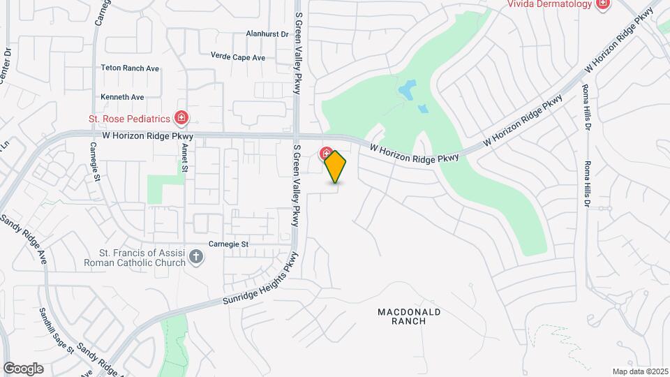 2146 Sunset Valley St Map and Location Details