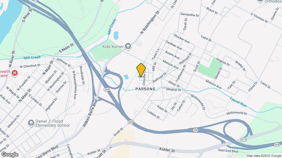 47 Parkin St Map and Location Details