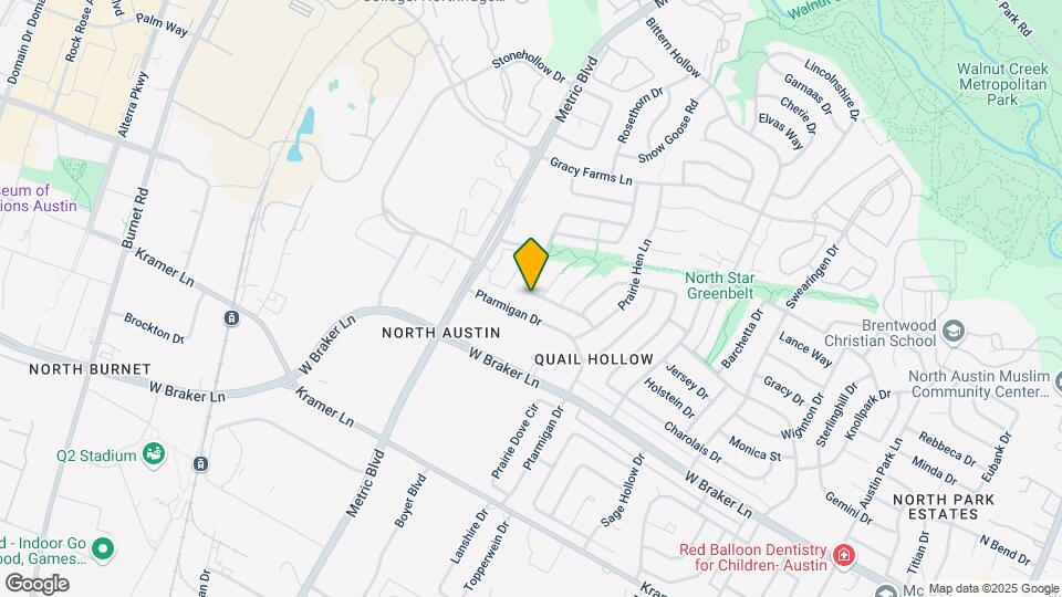 1905 Golden Pheasant Dr Map and Location Details