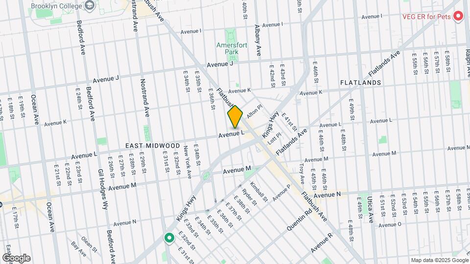 3407 Avenue I Map and Location Details