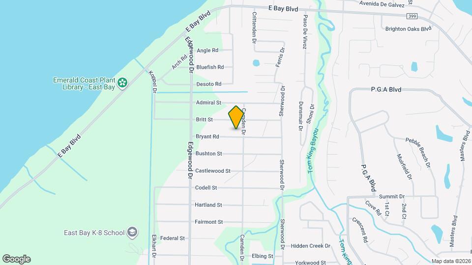 6686 Bryant Rd Map and Location Details