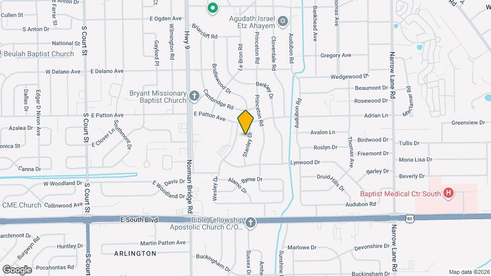 3720 Stanley Dr Map and Location Details