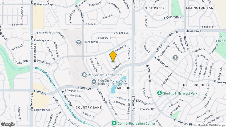 2227 S Waco Ct Map and Location Details