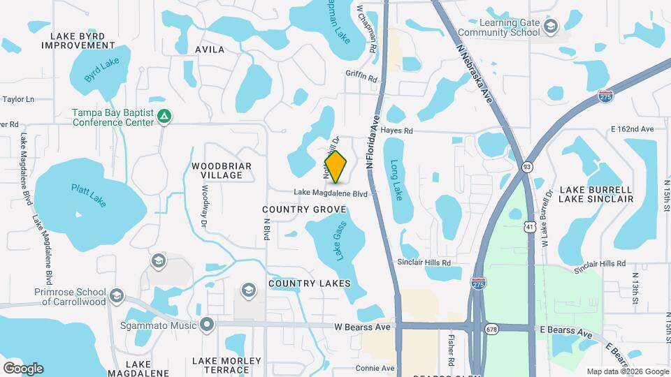 15903 Dover Cliffe Dr Map and Location Details