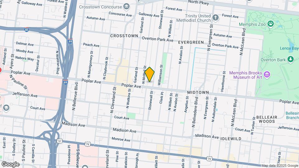 201-203 Stonewall St Map and Location Details