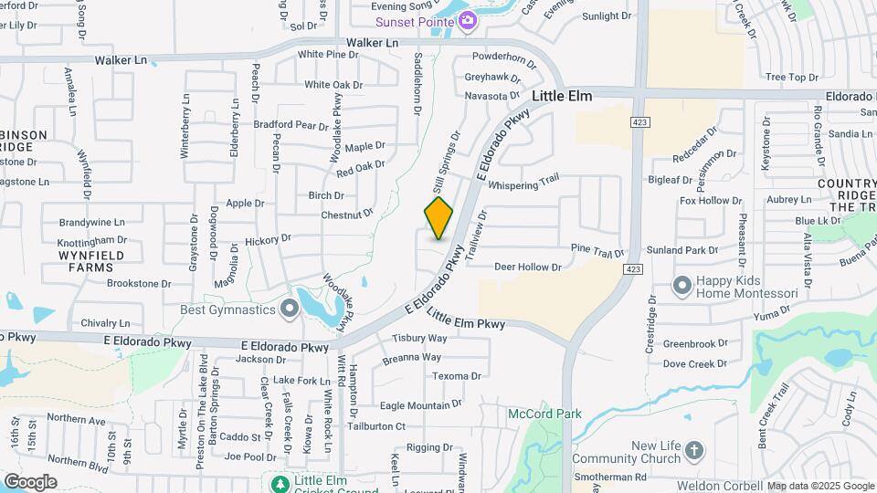 2617 Choctaw Ct Map and Location Details