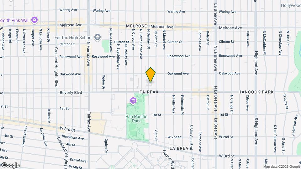 326 N Gardner St-Unit -328-4 Map and Location Details