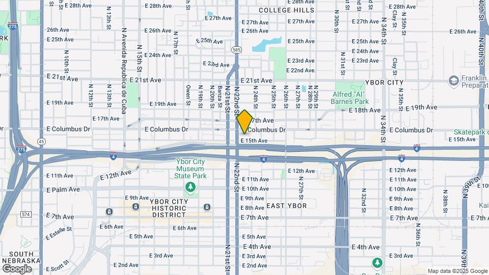 2208 E 15th Ave Mapa y Detalles de la Ubicación