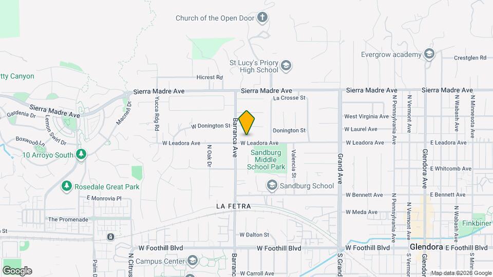 19023 W Leadora Ave Map and Location Details
