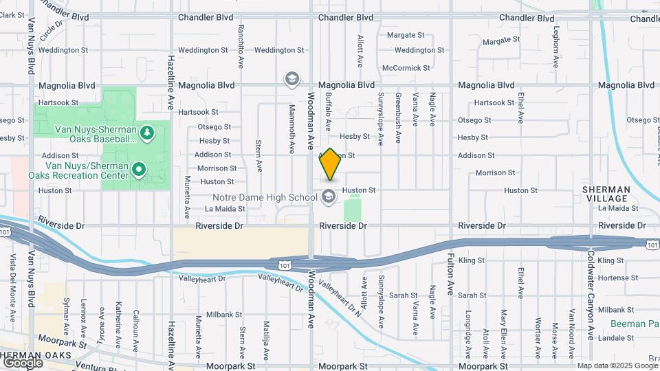 13627 Huston St Map and Location Details