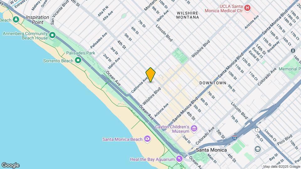 Wilshire House Mapa y Detalles de la Ubicación