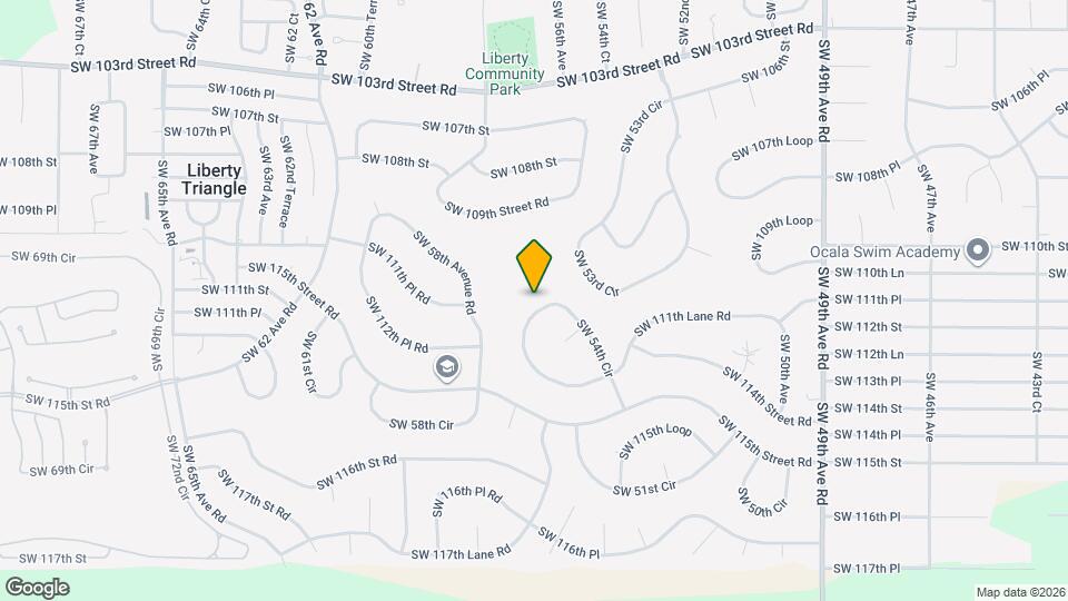 11235 SW 54th Cir Map and Location Details