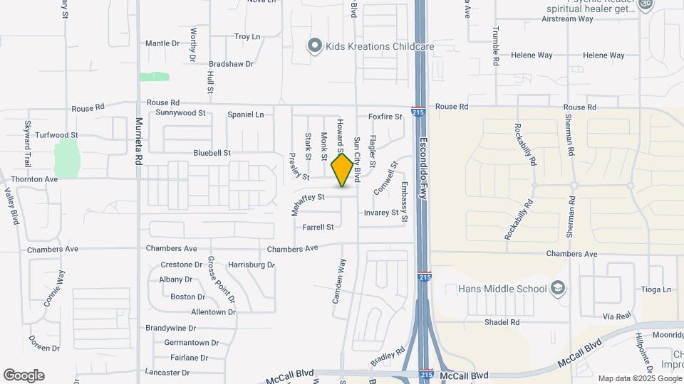 26708 Mehaffey St Map and Location Details