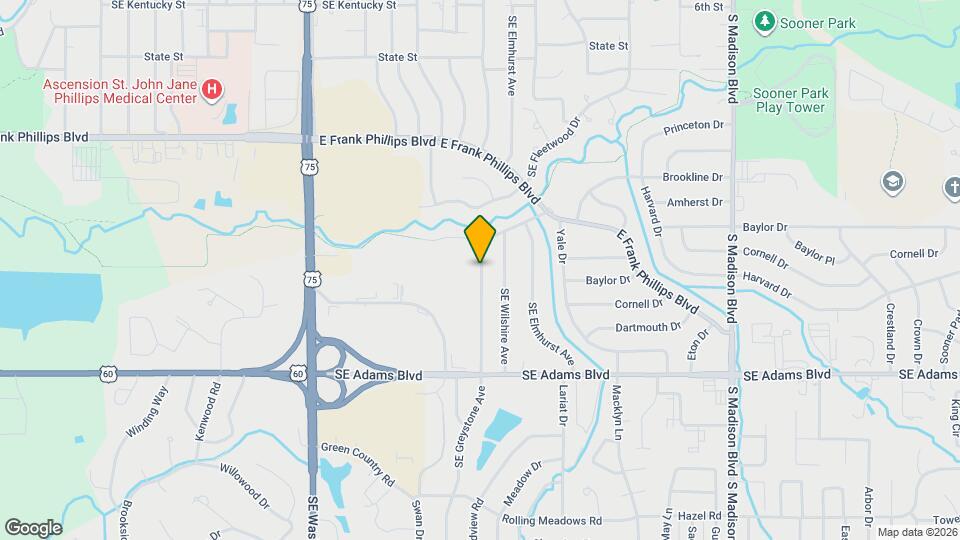 521 SE Greystone Ave Map and Location Details