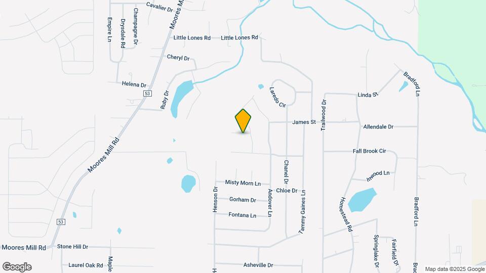 102 Silvermoon Ln Map and Location Details