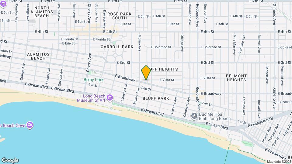 2747 E Broadway Map and Location Details