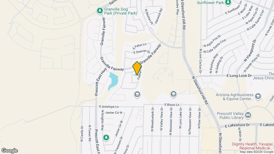 3986 Fairfax Rd Map and Location Details