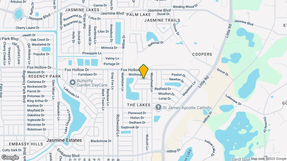 8220 Westfield Dr Map and Location Details