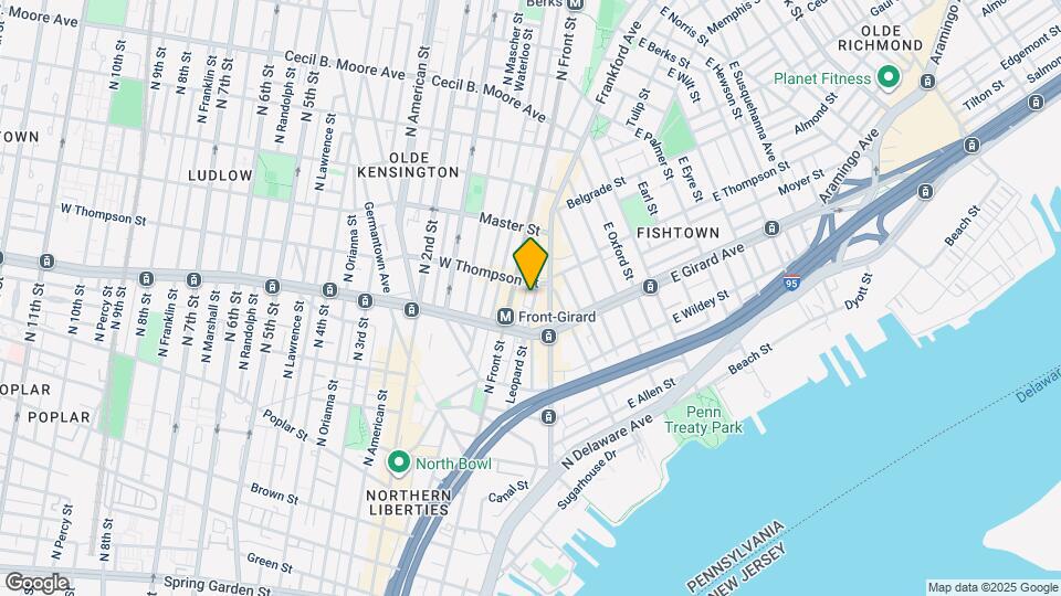 1238 Leopard St Mapa y Detalles de la Ubicación