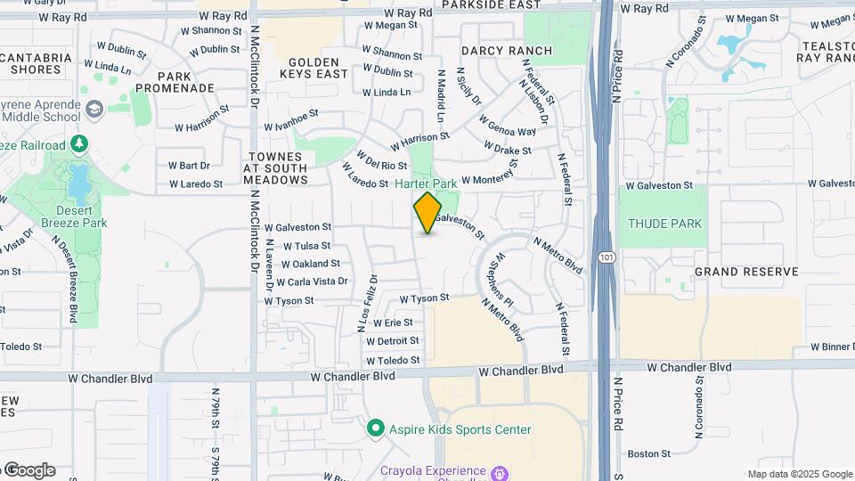 3427 W Tulsa St Map and Location Details