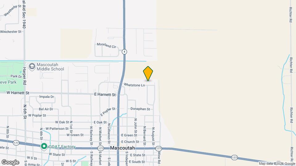 601 Whetstone Ln Map and Location Details