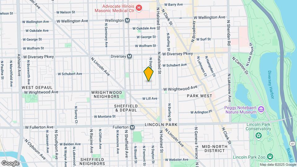 2620 N Dayton St Mapa y Detalles de la Ubicación