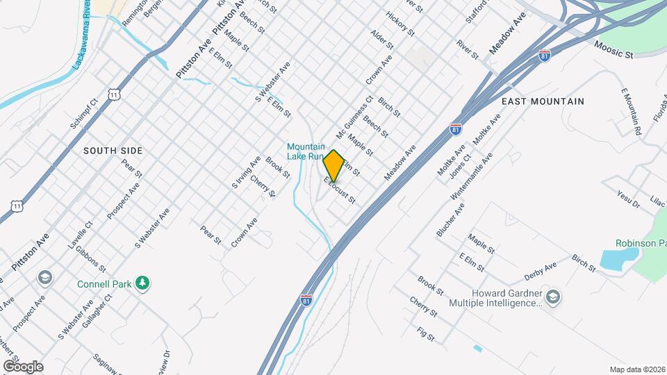 1201 Stafford Ave Mapa y Detalles de la Ubicación