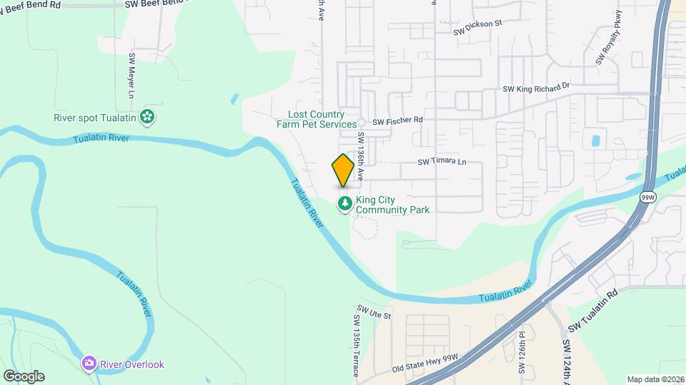 17423 SW Montague Way Map and Location Details
