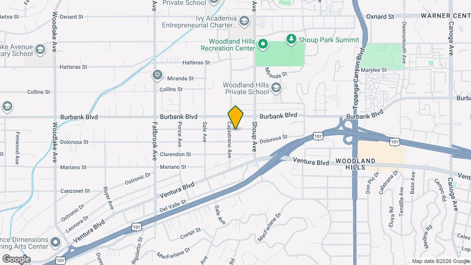 22446 Berdon St Map and Location Details