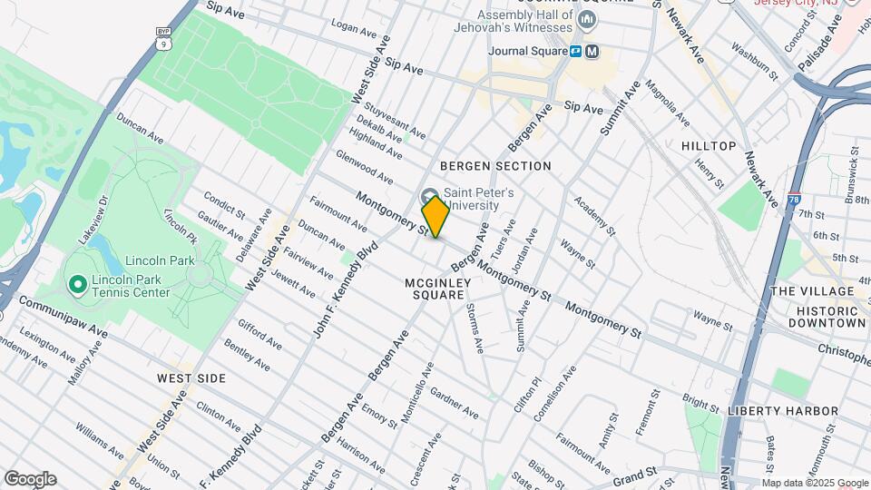 779 Montgomery St Map and Location Details