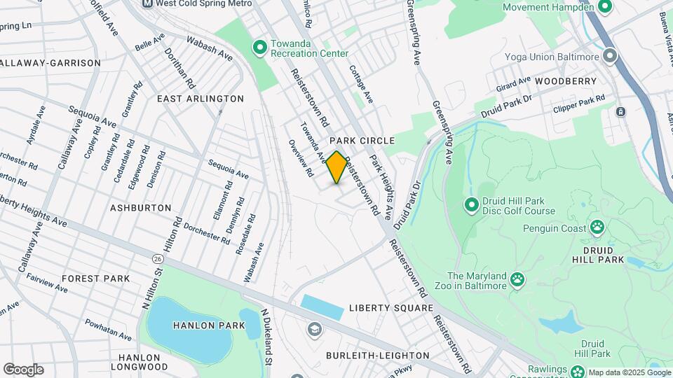 2905 Norfolk Ave Map and Location Details