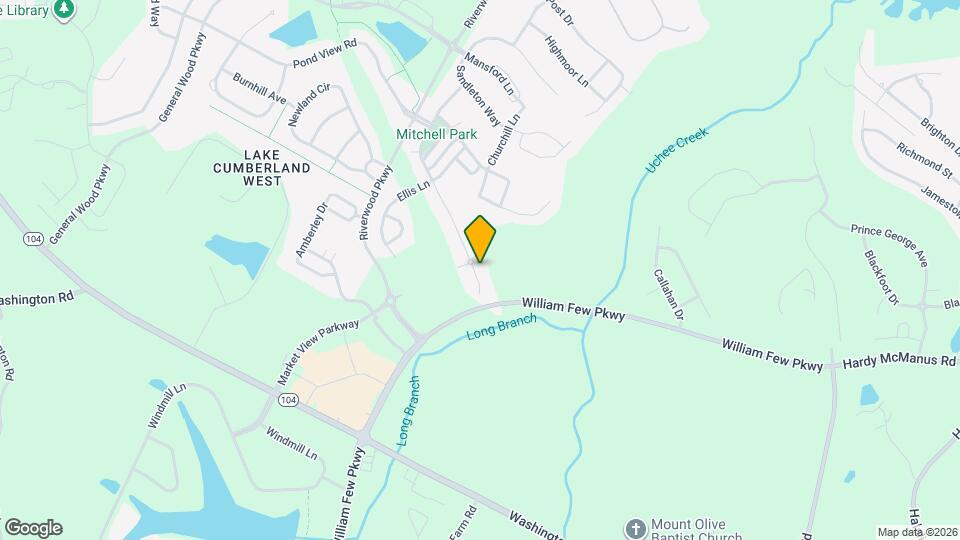 1002 Mitchell Ln Mapa y Detalles de la Ubicación