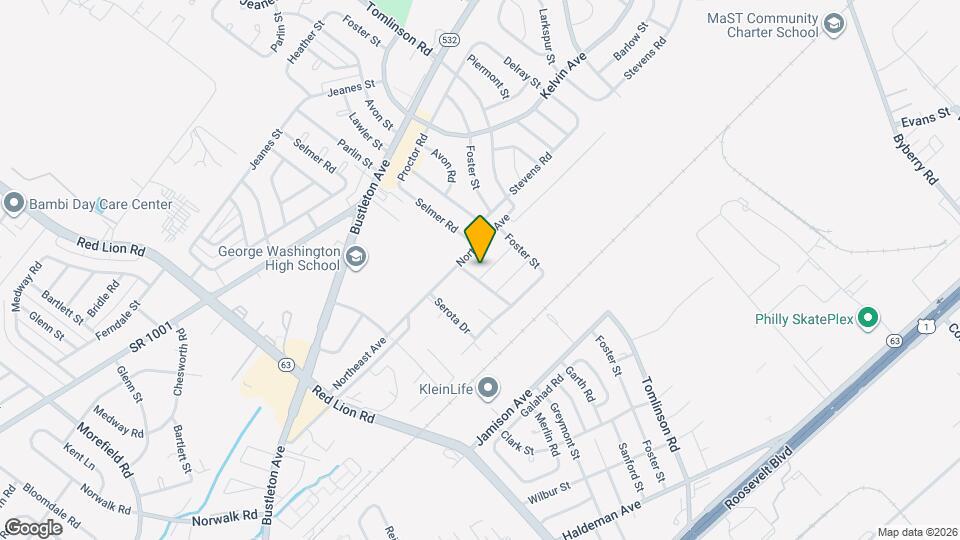 10202 Murty Ln Map and Location Details